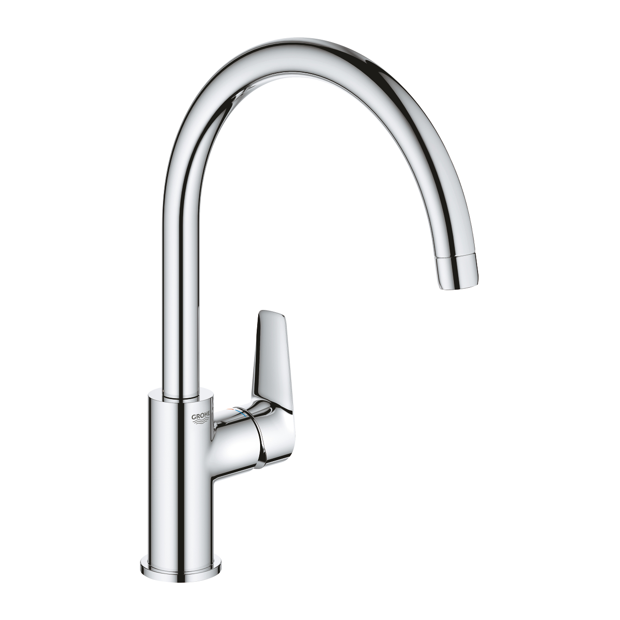 91202340 Смеситель для кухни BauEdge 207 мм, хром STLM-0516524 GROHE