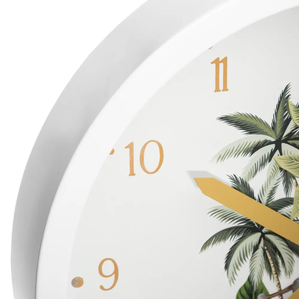 Часы настенные Atmosphera Tropic круглые металл цвет разноцветный бесшумные ø22 см STLM-2197714 - Вид №5