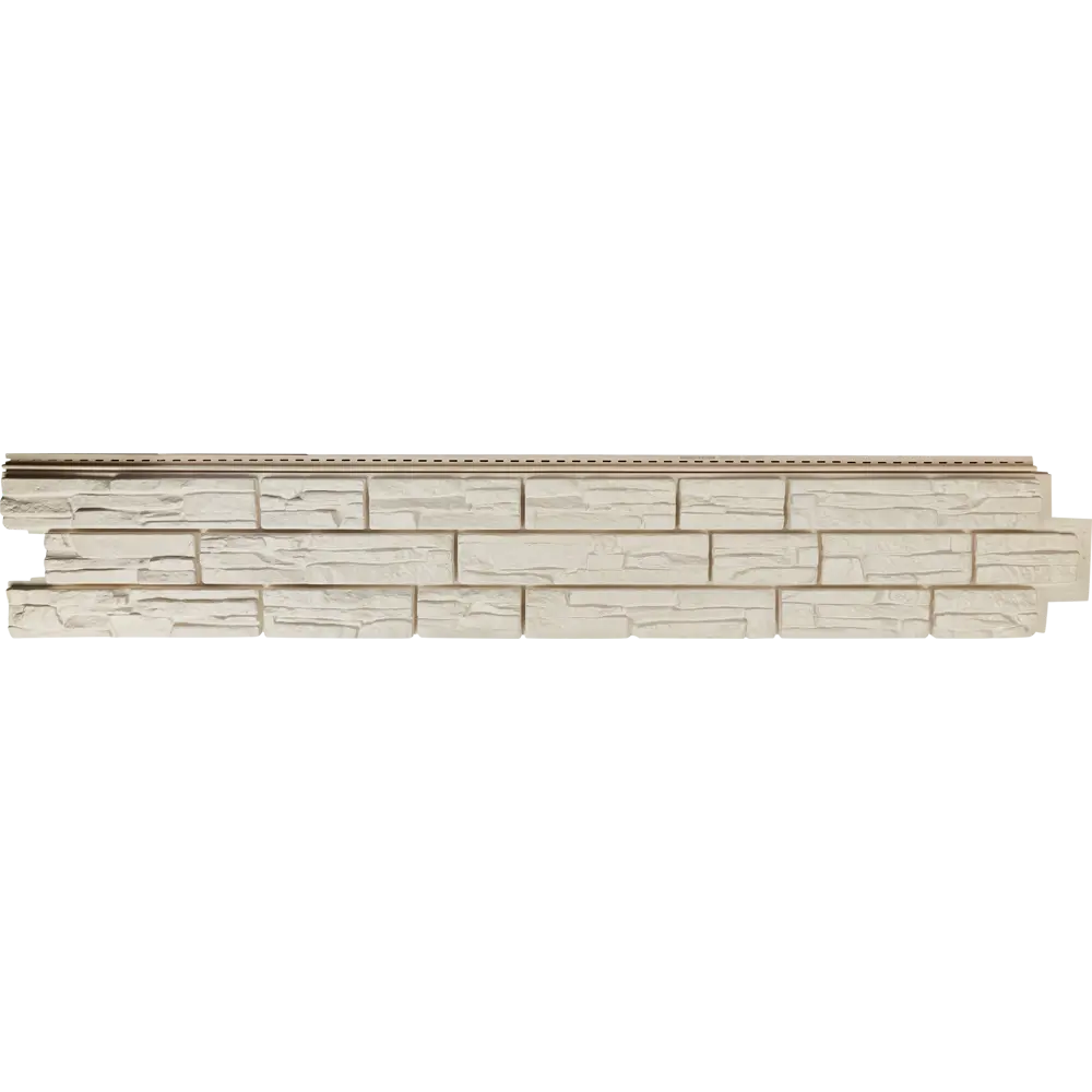 85346252 Сайдинг виниловый Döcke Rocky Сланец 1.8 м Кокос 0.51 м² STLM-0062055 - Вид №2