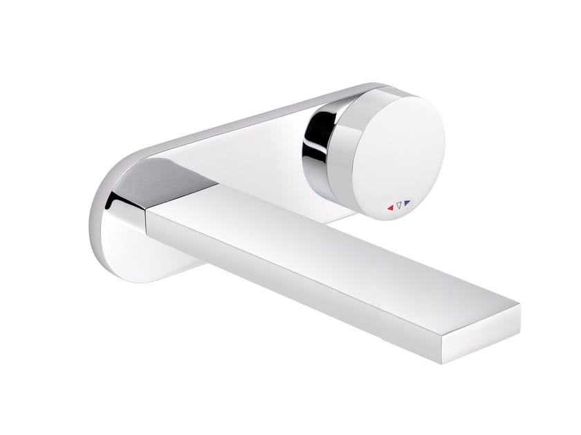 Настенный смеситель для раковины с 2 отверстиями и пластиной rvb TUNE ARCH-00065789