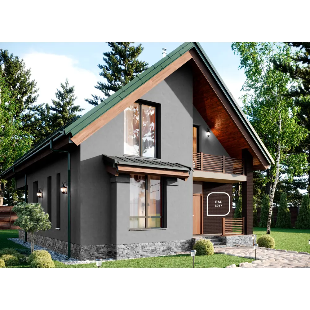 Jobi Резиновая краска для фасадов и интерьеров - трещиностойкая база C 2.5 л 89349423 STLM-0858124 - Вид №8