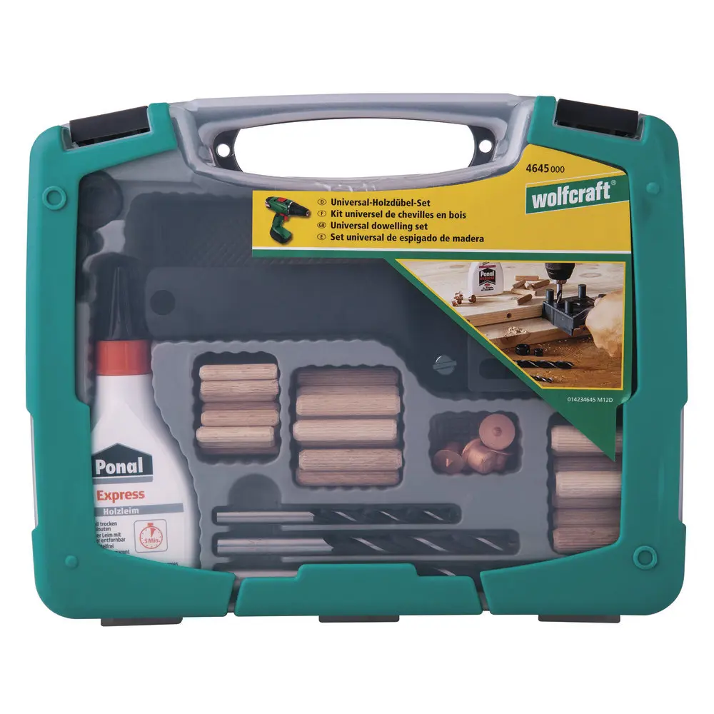 Набор для выполнения соединений на шипах Wolfcraft 4645000 STLM-2206158 - Вид №1