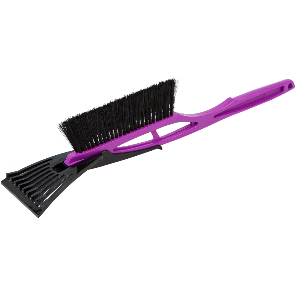 Щётка сметка для снега со скребком цвет фиолетовый Santreyd STLM-2093050