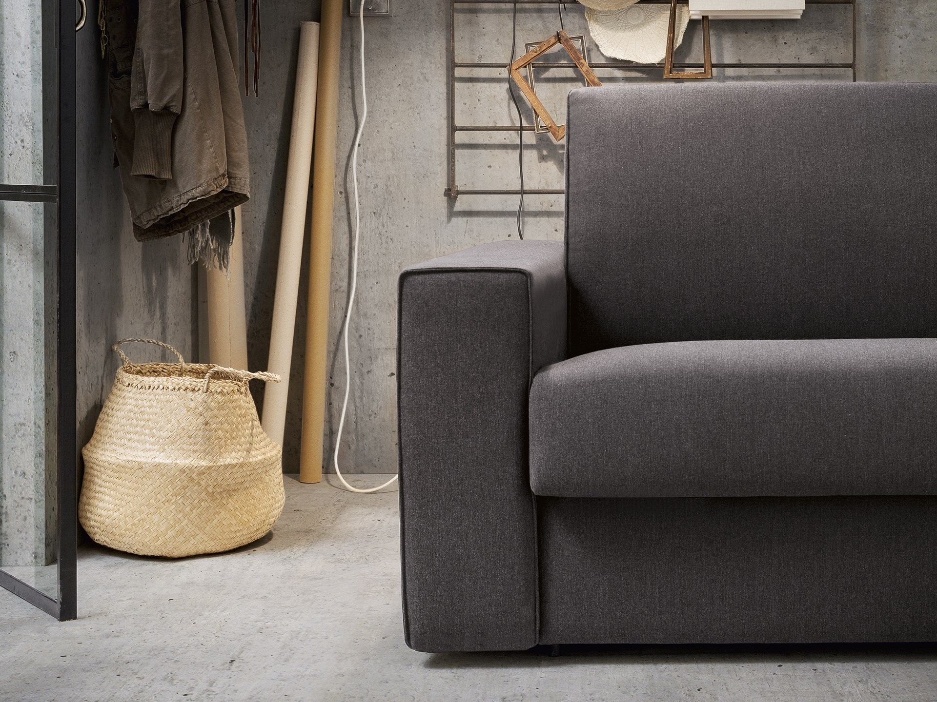 Двуспальный диван-кровать из ткани Felis Day &amp ARCH-00069028 - Вид №3