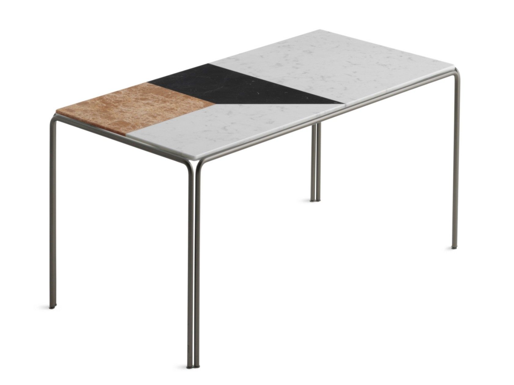 Прямоугольный мраморный журнальный столик Casamania & Horm Рэгтайм ARCH-00067554