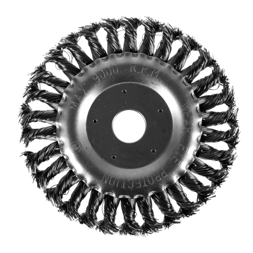 Щетка дисковая Dexter для болгарки 150 мм - очистка металла от ржавчины 17410292 STLM-0008110 - Вид №1