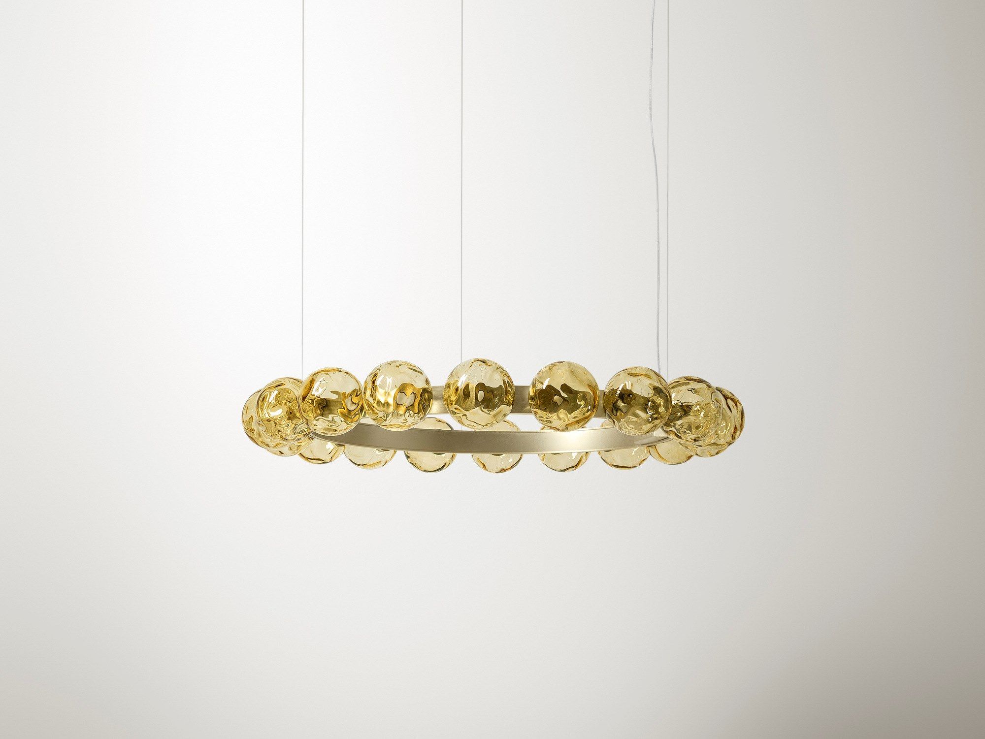 Выдувное стекло светодиодный подвесной светильник Panzeri Muranè R ARCH-00045083 - Вид №7