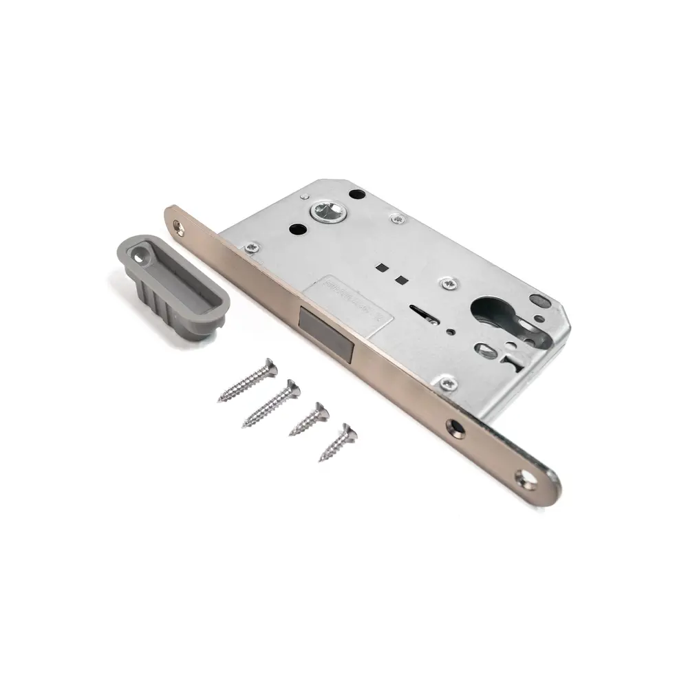 Защелка межкомнатная Palladium 585M 80x140 мм сталь цвет матовый никель STLM-2039724 - Вид №1