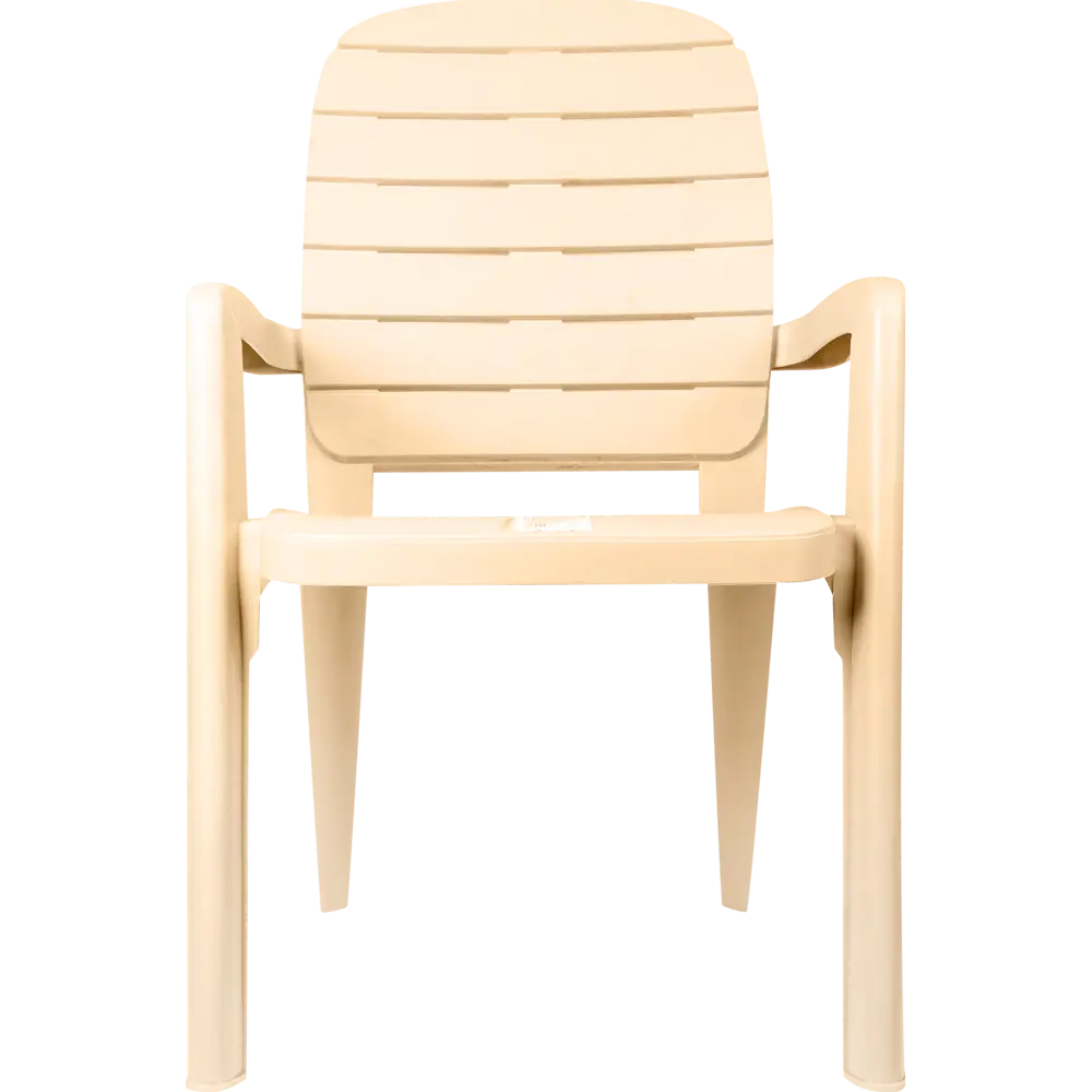 Кресло садовое «Прованс», цвет бежевый ЭЛЛАСТИК-ПЛАСТ STLM-2030272 - Вид №2