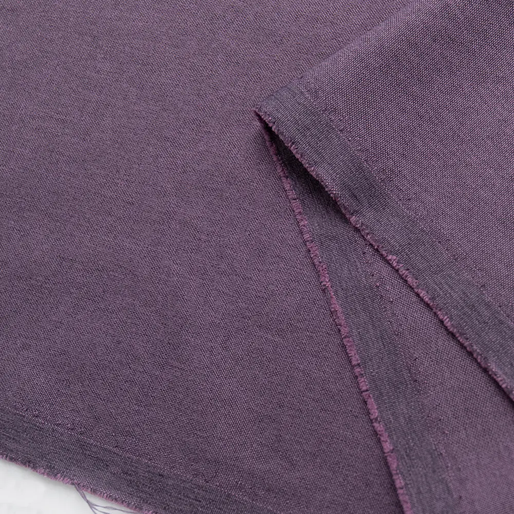 ЛТ ткань 1 п/м лен однотонный genevra фиолетовый 22 300 см TEX REPUBLIC STLM-2080030 - Вид №2