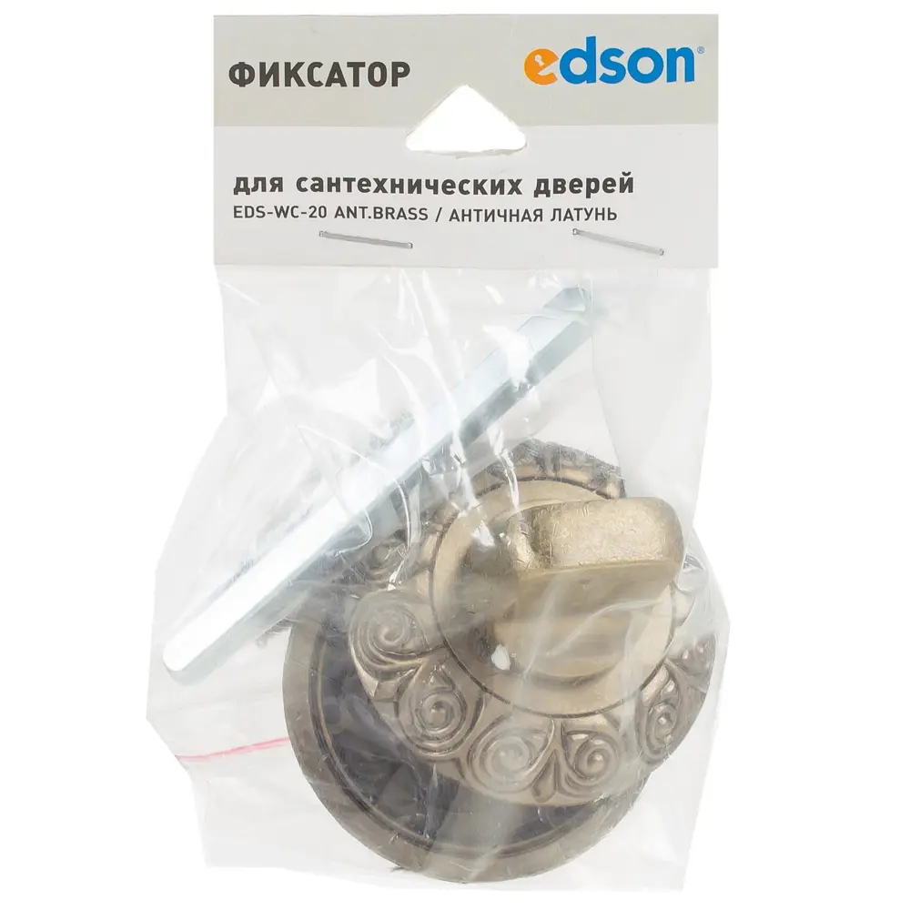 Завёртка сантехническая EDS-WC-20 ANT.BRASS, цвет состаренная бронза EDSON STLM-2125394 - Вид №3