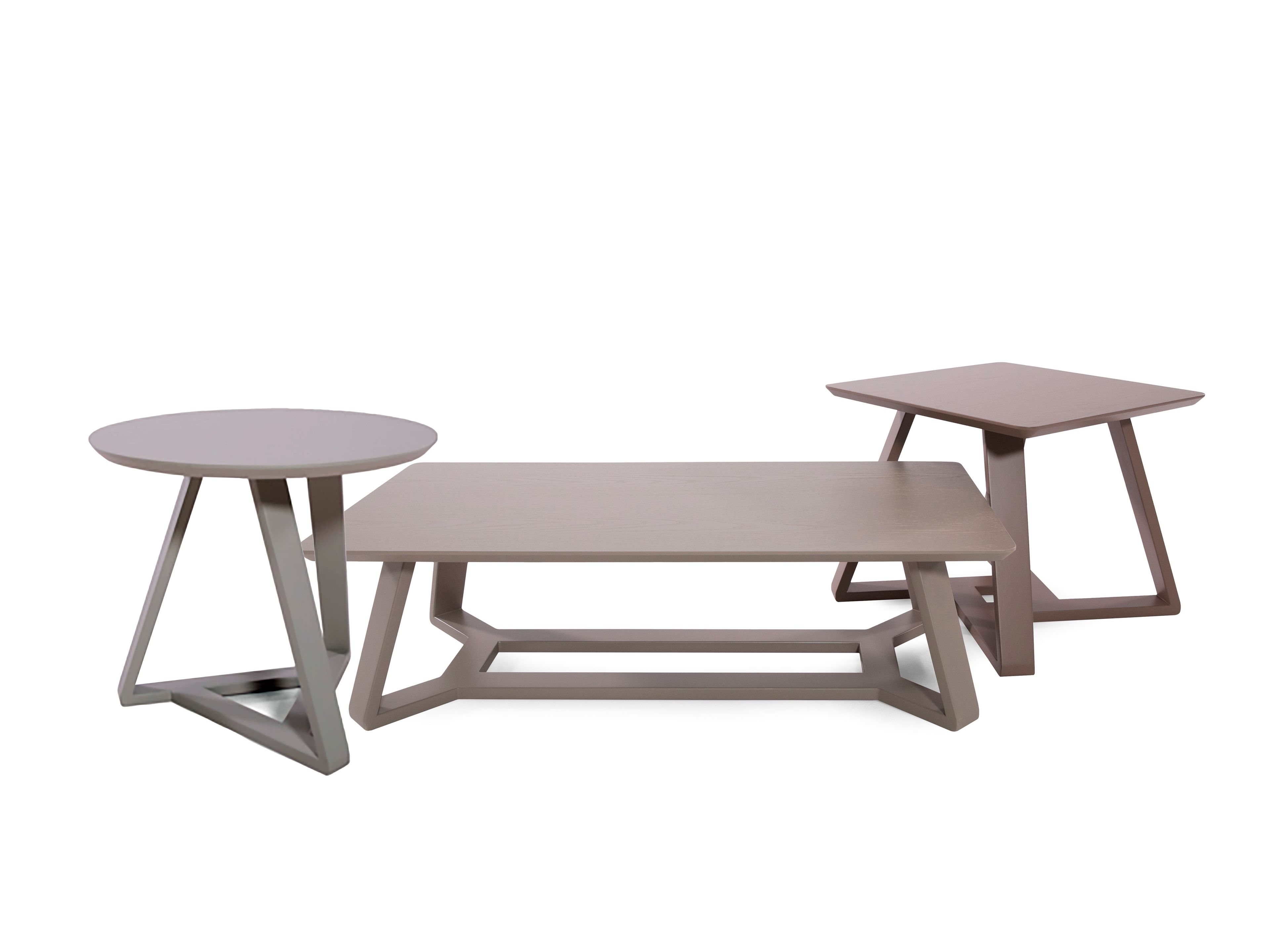 Круглый журнальный столик из МДФ для гостиной ABLE FLOYD ARCH-00035857 - Вид №2