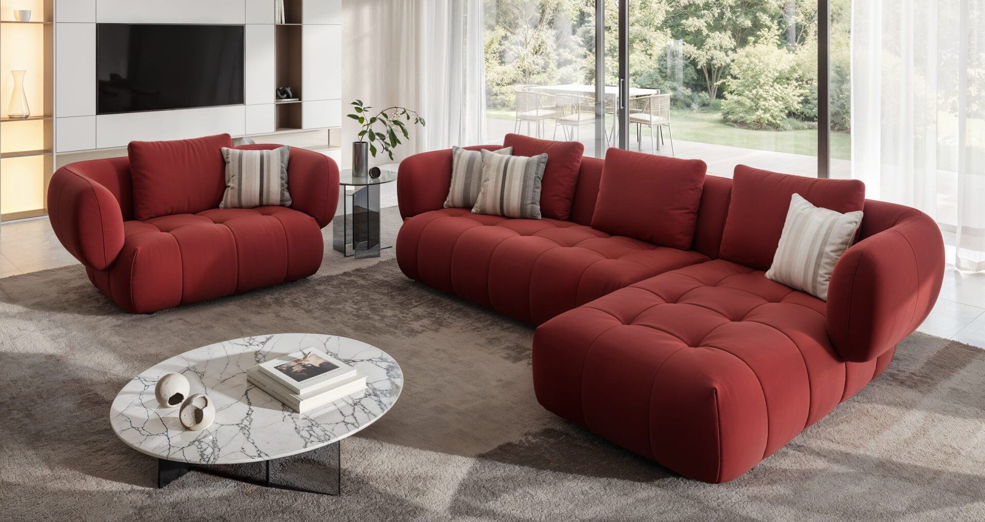 Кожаное кресло с подлокотниками Sofanella море ARCH-00078016 - Вид №2