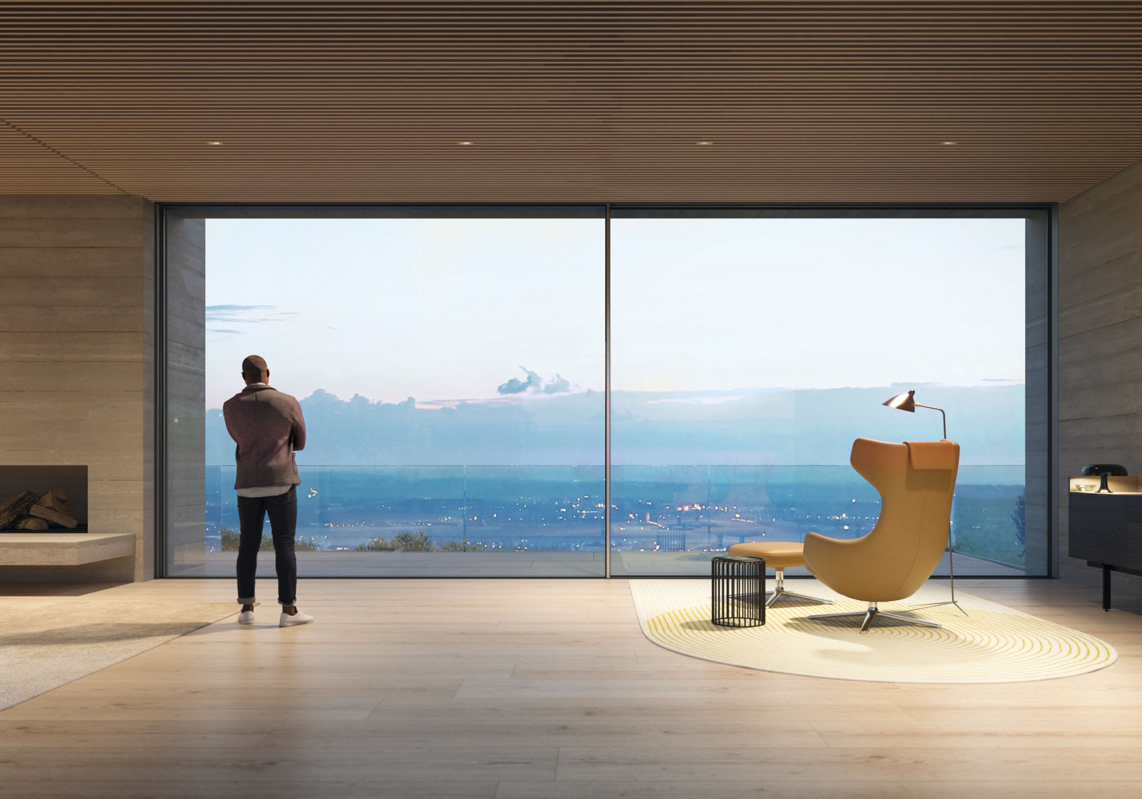 Алюминиевая и стеклянная раздвижная система Schüco Schüco AS PD 75.HI ARCH-00040078 - Вид №2