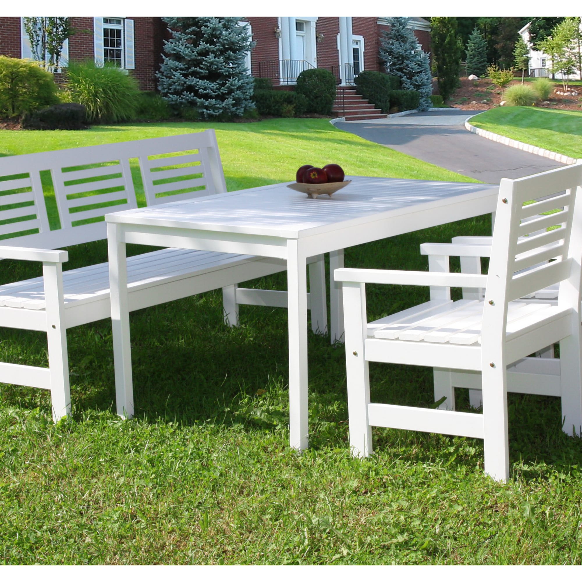 83823852 Набор садовой мебели Хольмен 5 мест 9 предметов с подушкой Santreyd 