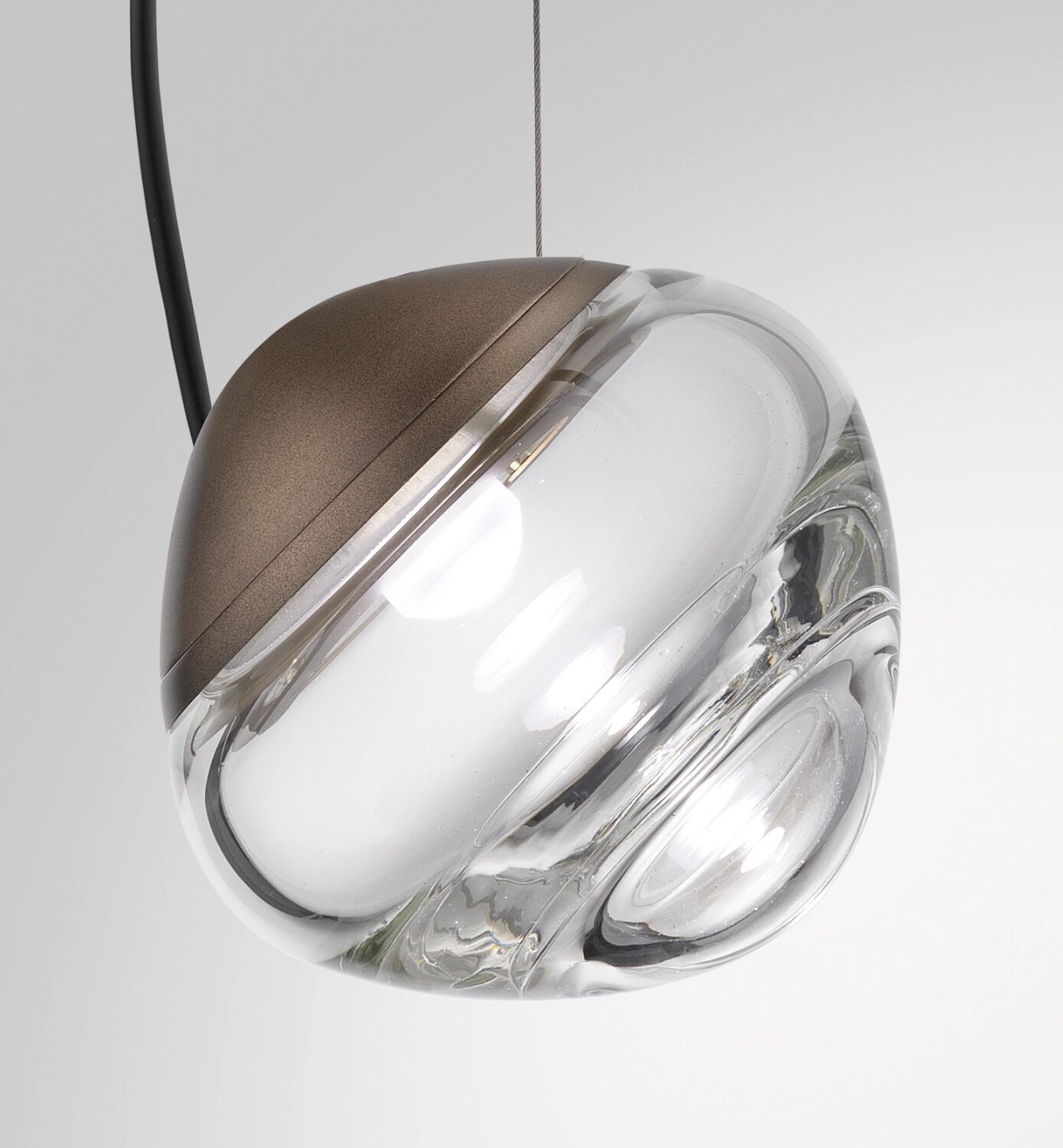 Стеклянный светодиодный подвесной светильник Vetreria Vistosi Pure ARCH-00006558 - Вид №2