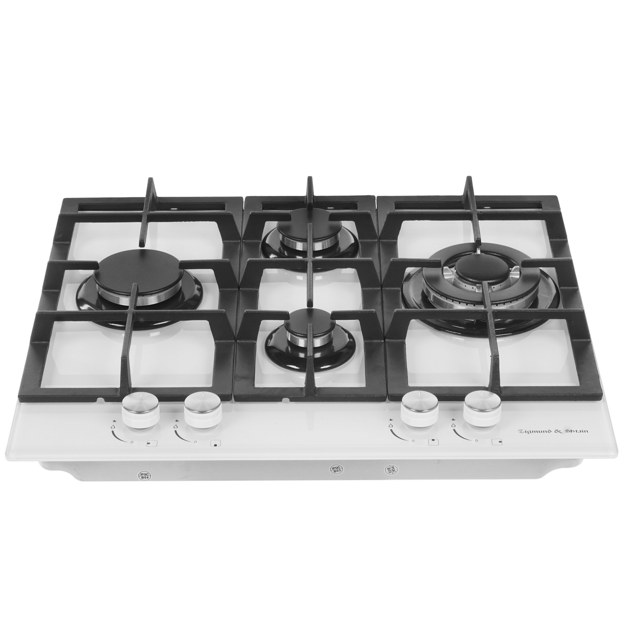 6613455 Газовая варочная поверхность Zigmund & Shtain MN 114.61 W STDN-0110235 - Вид №1