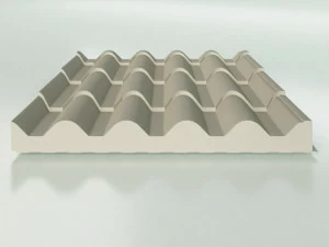 ISOPAN Утепленная металлическая панель для крыши Isodomus