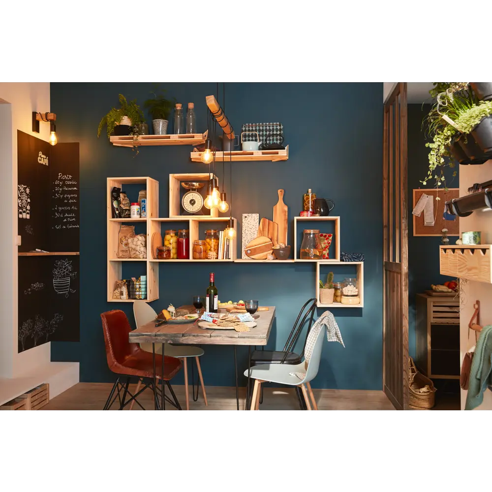 Настенный светильник Eglo Townshend 1xE27x60 Вт цвет чёрный/дерево STLM-2060039 - Вид №9