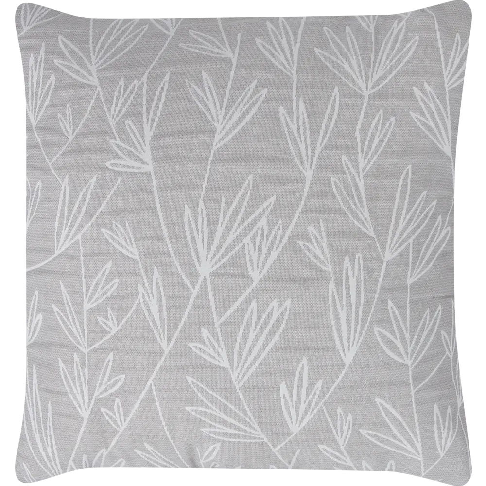 Подушка Fern 45x45 см цвет серый SEASONS STLM-2008877
