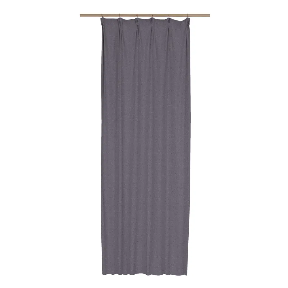 Штора на ленте Paula 160x260 см цвет фиолетовый 82922232 STLM-2126996 INSPIRE 