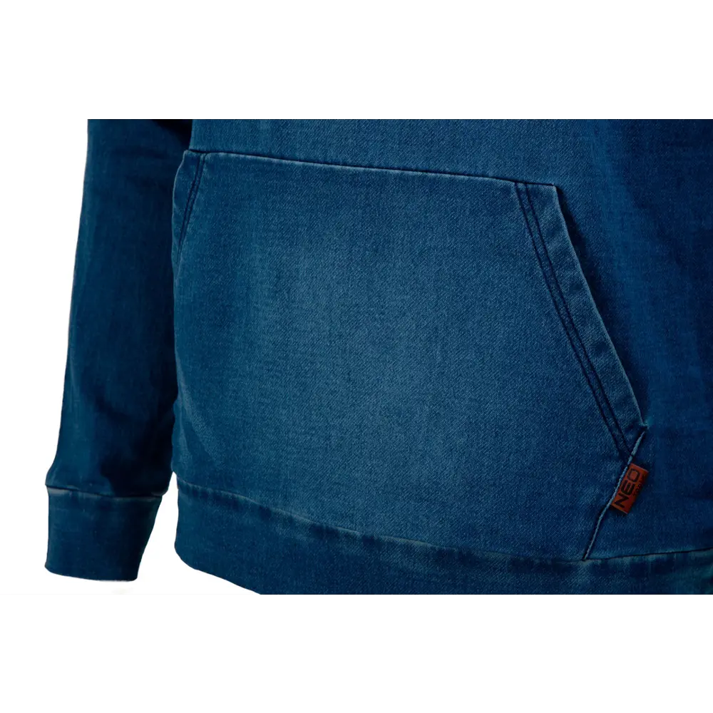 Толстовка рабочая Neo Tools Denim цвет темно-синий размер S/48 рост 175-178 см STLM-2189098 - Вид №3