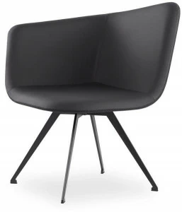 B&T Design Поворотное кожаное кресло Domino