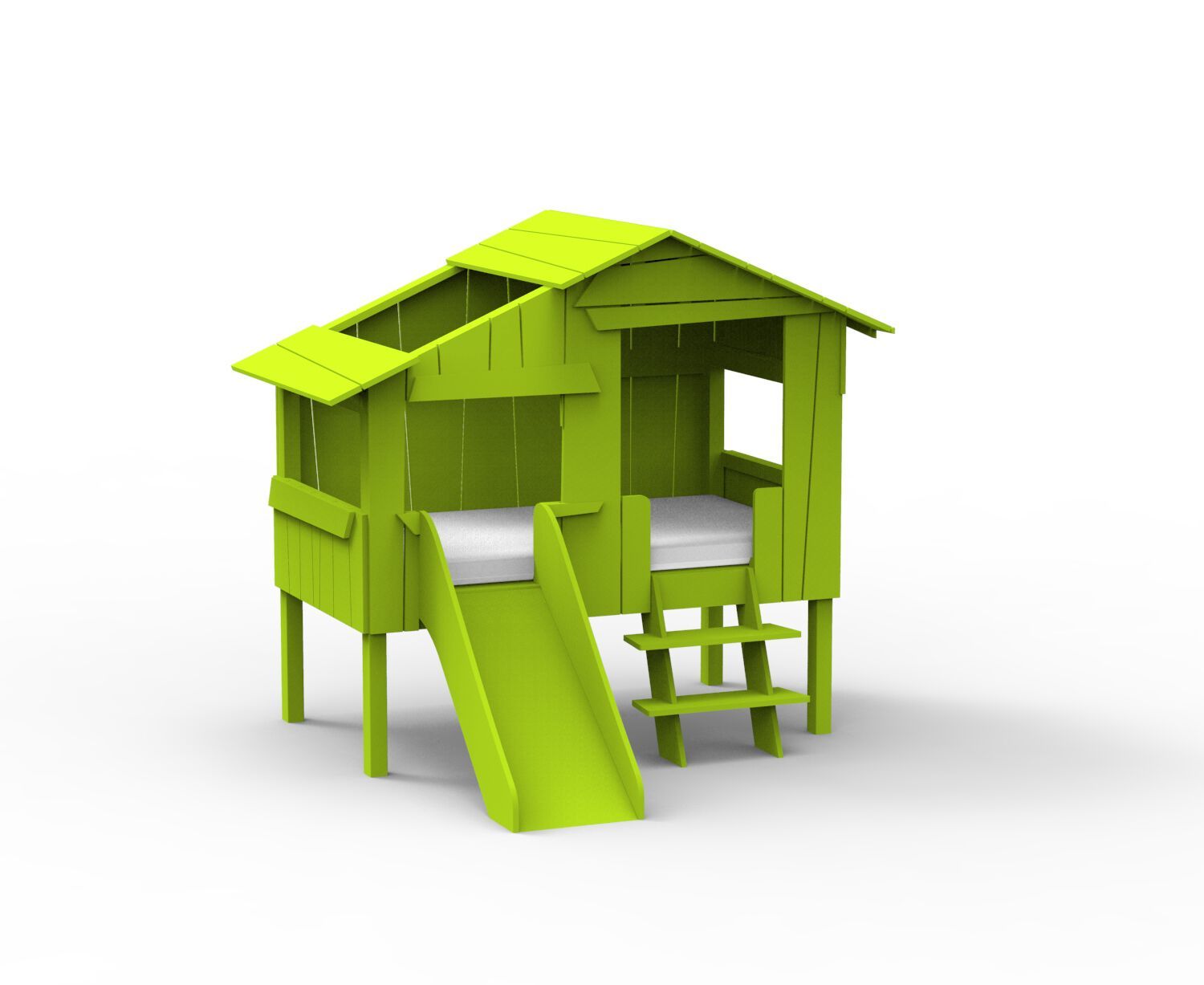 Кровать-чердак из МДФ Mathy by Bols TREEHOUSE BEDS &amp ARCH-00114895 - Вид №31