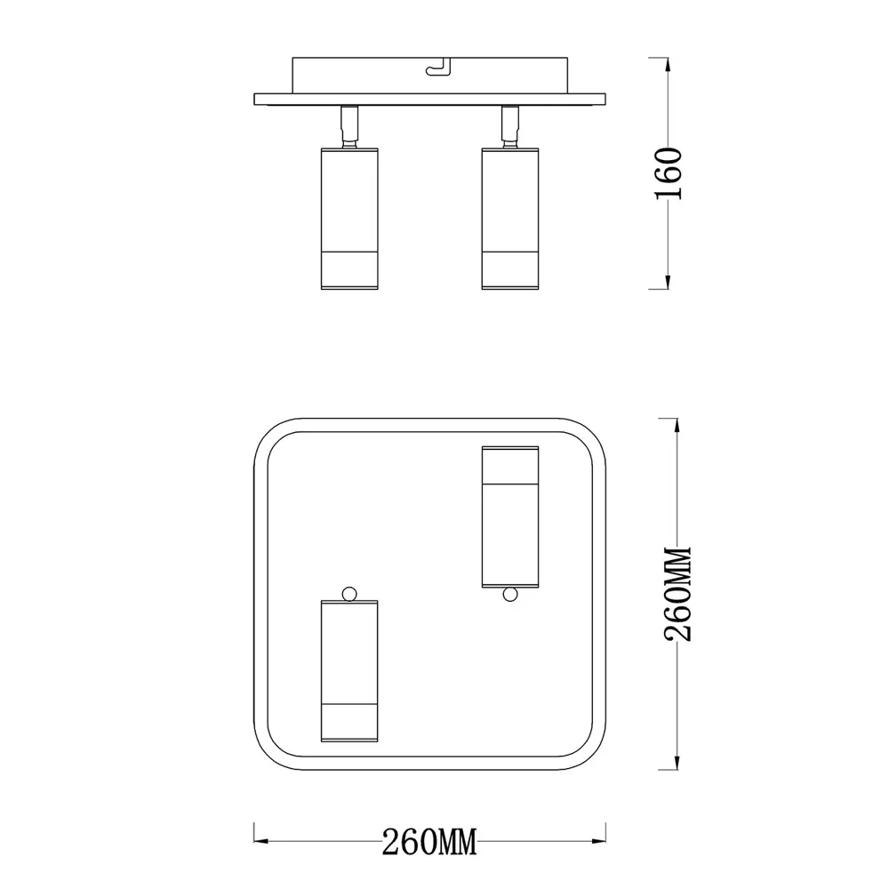 Escada Светильник потолочный с поворотными спотами и светодиодной подсветкой 87834361 STLM-0906087 - Вид №11