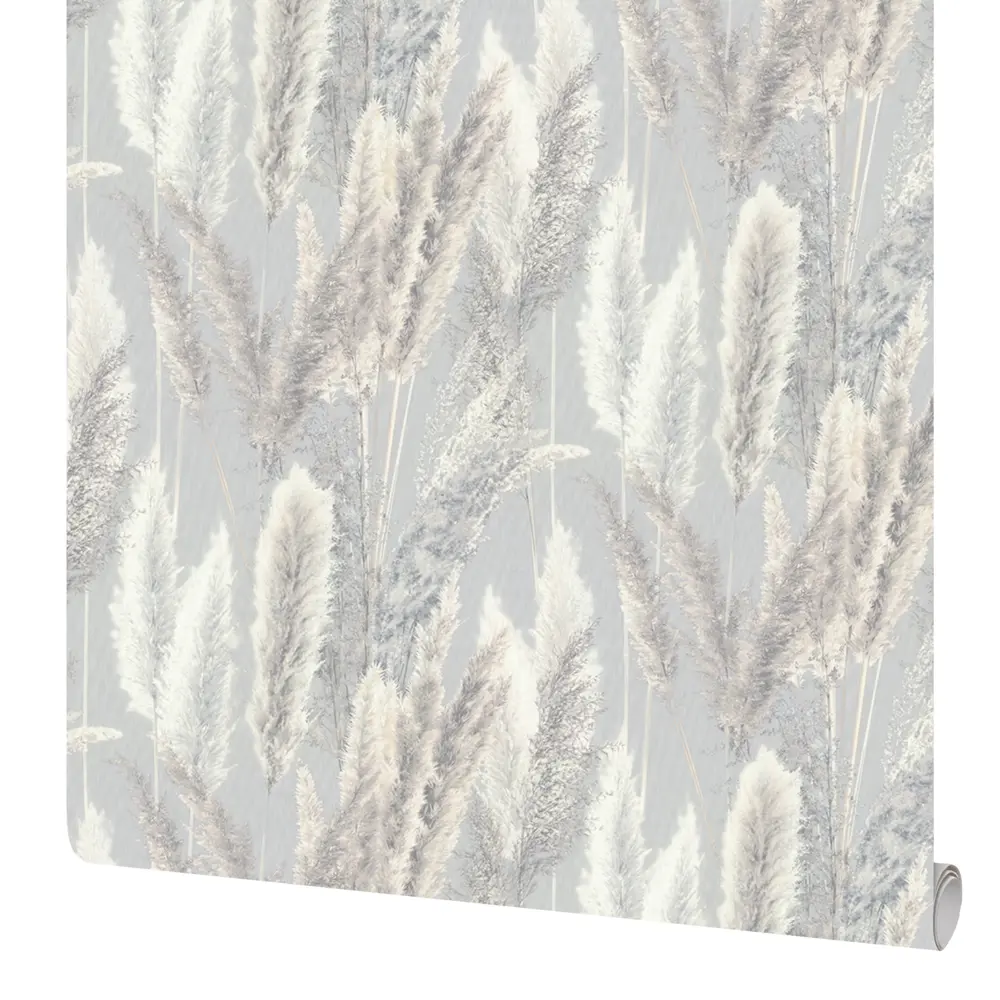 Обои флизелиновые Vog Collection Cortaderia серые 1.06 м 72086-41 87769310 STLM-2065429
