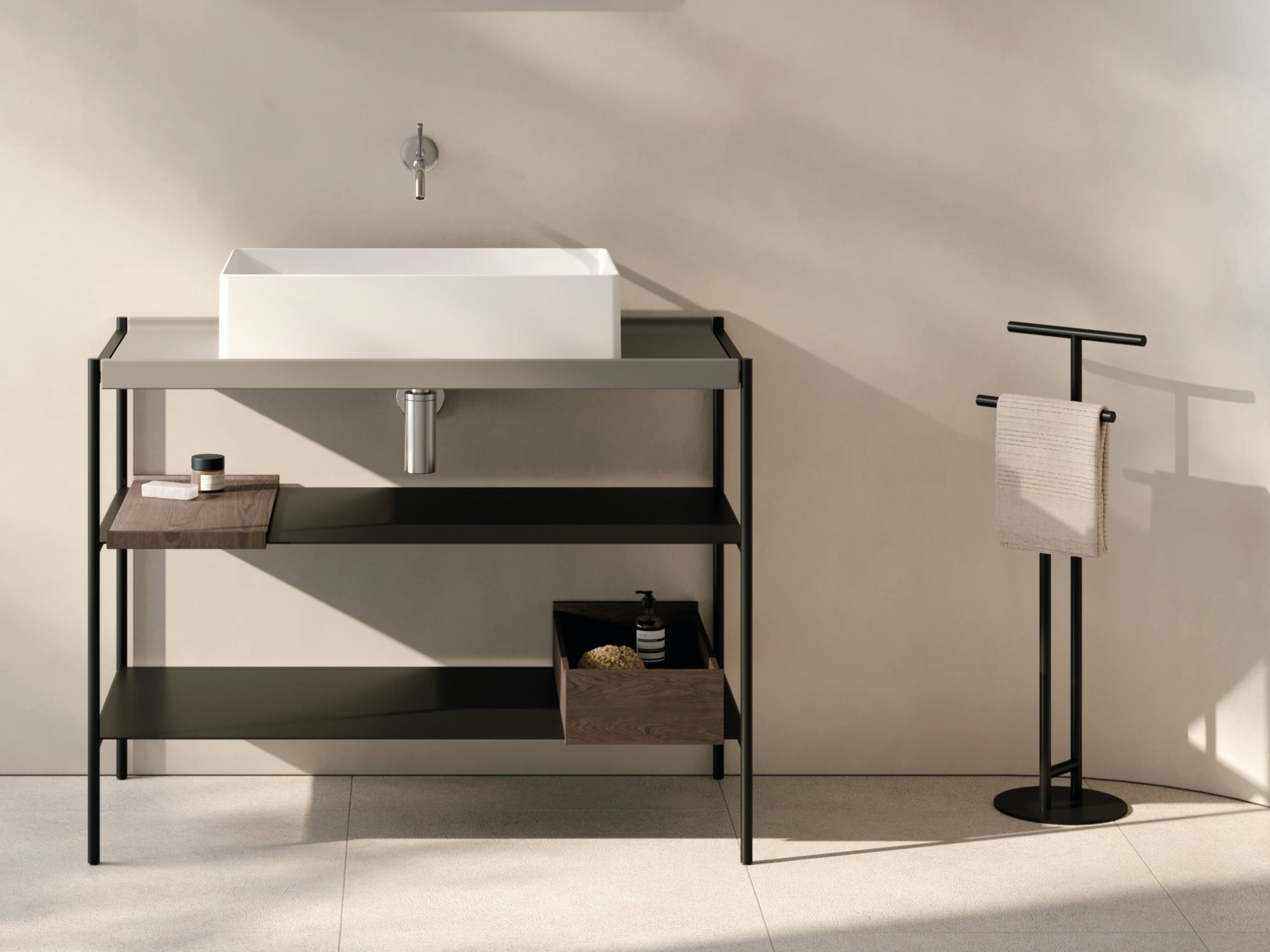 Напольный умывальник Ceramica Globo MATERIA - MT015AR ARCH-00026052