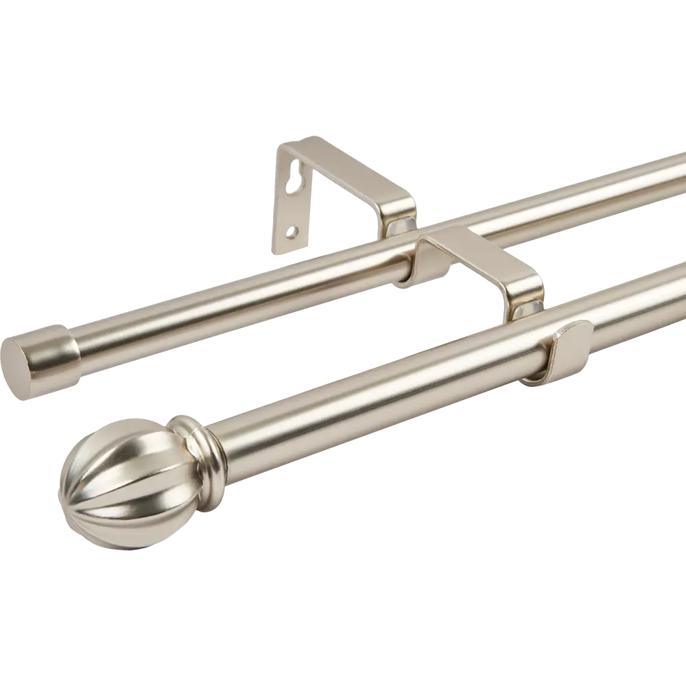 INSPIRE Карниз двухрядный Ikary для многослойных штор 160-300 см 84407323 STLM-0049487