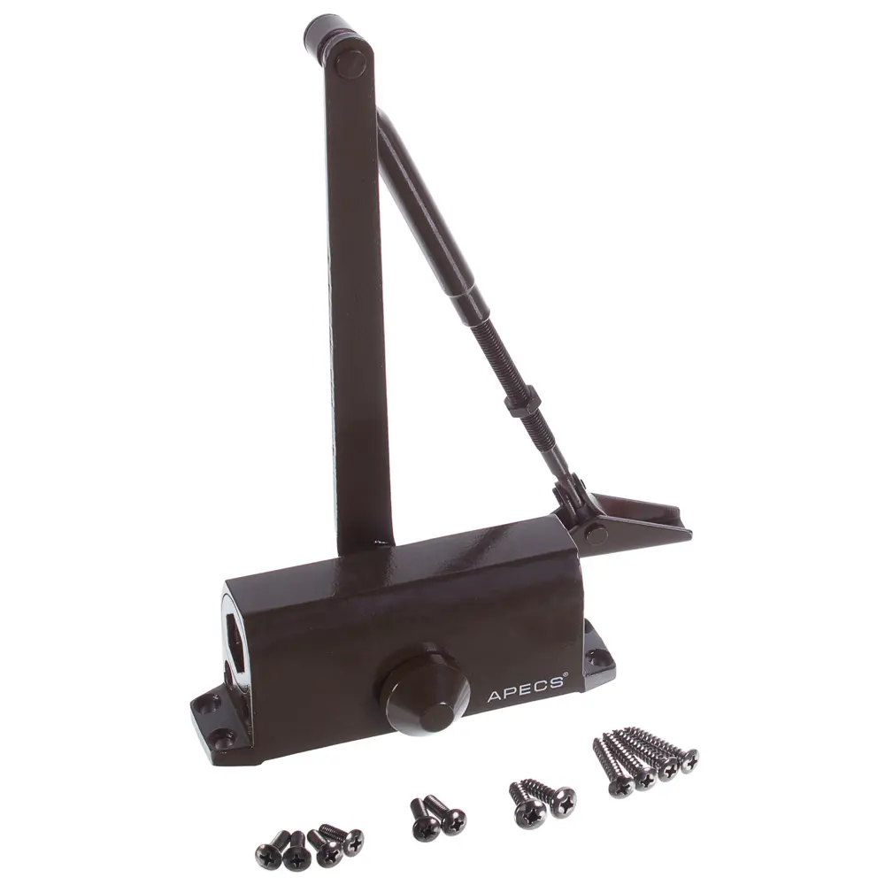 Доводчик дверной Apecs DC-20.2/0850/045-A1-BR 25-45 кг цвет коричневый STLM-2187317 - Вид №1