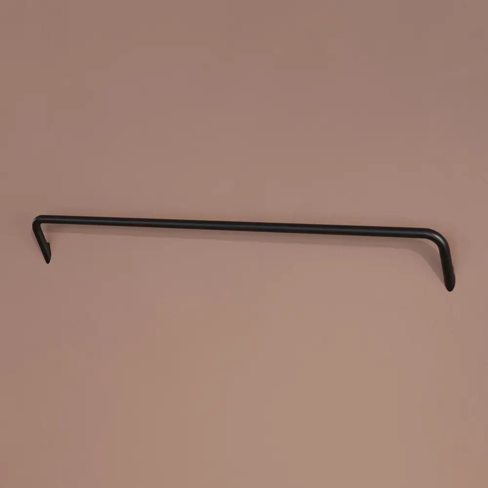 IDDIS Line - настенный полотенцедержатель черный матовый 89379382 STLM-1581966 - Вид №1