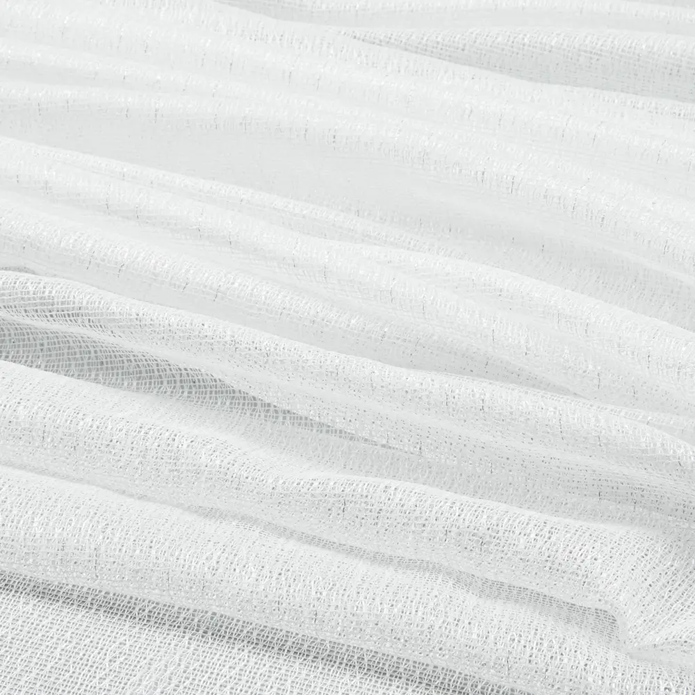 Тюль на ленте Keri 300x280 см цвет серебро MIAMOZA STLM-2157351 - Вид №3