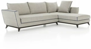 Liu Jo Living Collection Модульный тканевый диван с шезлонгом Urban fan