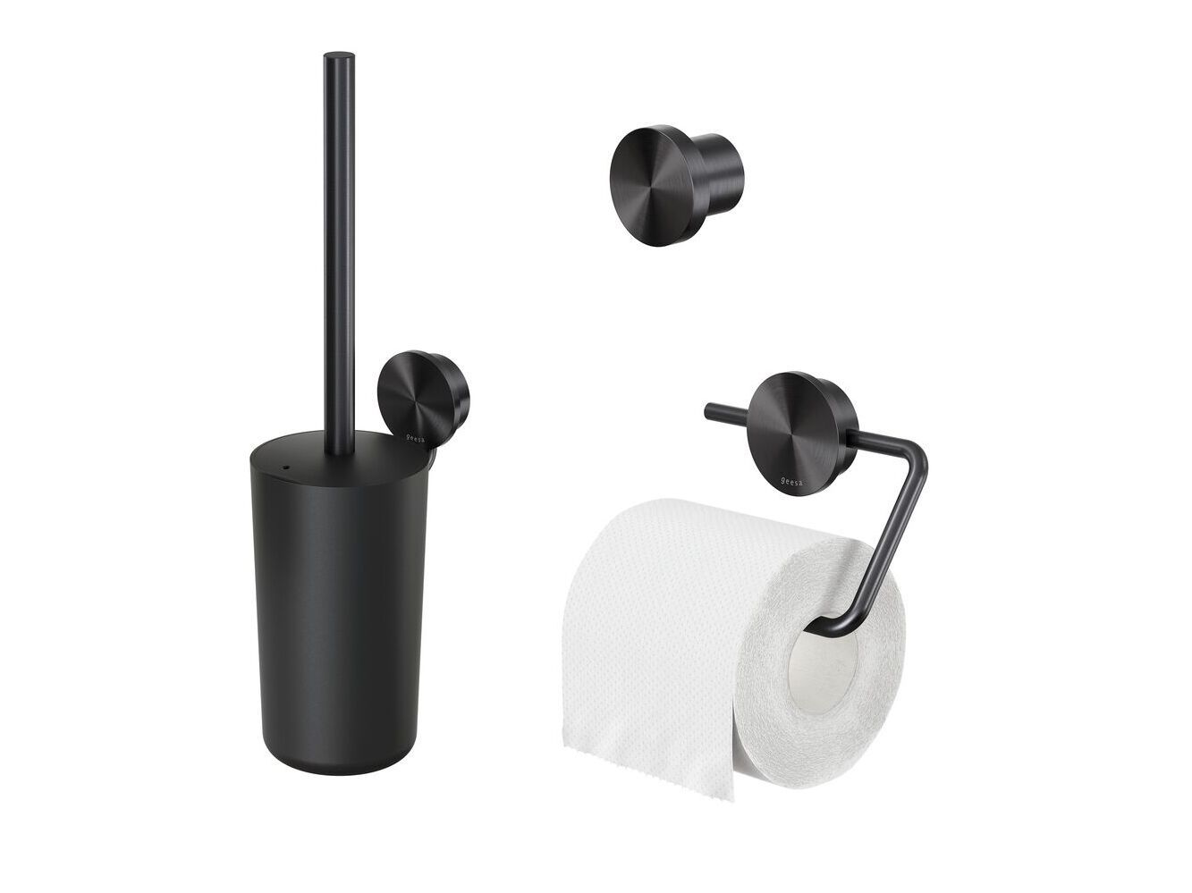 Набор для ванной комнаты из нержавеющей стали Geesa Opal ARCH-00073171