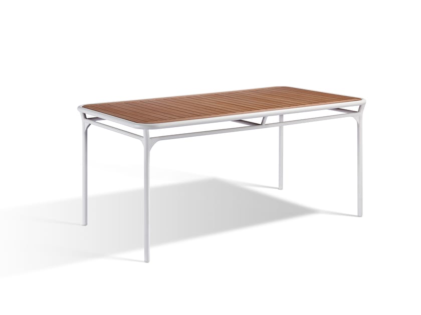 Металлический прямоугольный садовый стол VINEKO Nine Degrees ARCH-00129915