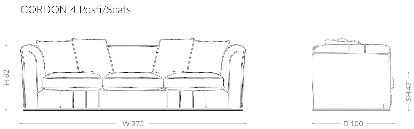 Ткань диван BRUNO ZAMPA ARCH-00035687 - Вид №6