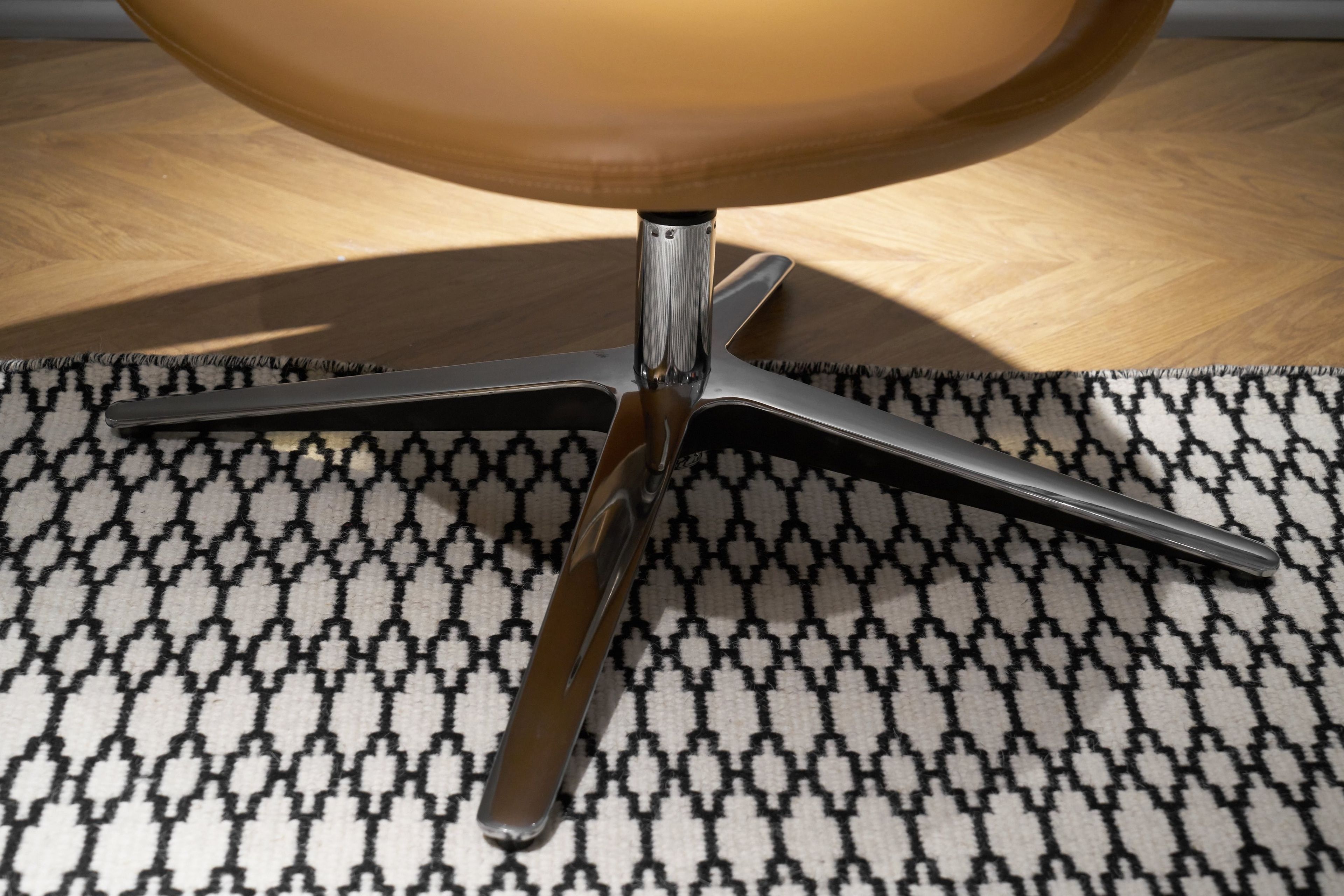 Кожаный спиц поворотный стул с подлокотниками Grado Design ARCH-00145371 - Вид №2