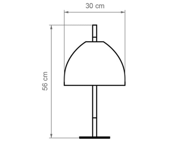 Плетеная светодиодная настольная лампа luxcambra Amà ARCH-00067285 - Вид №2