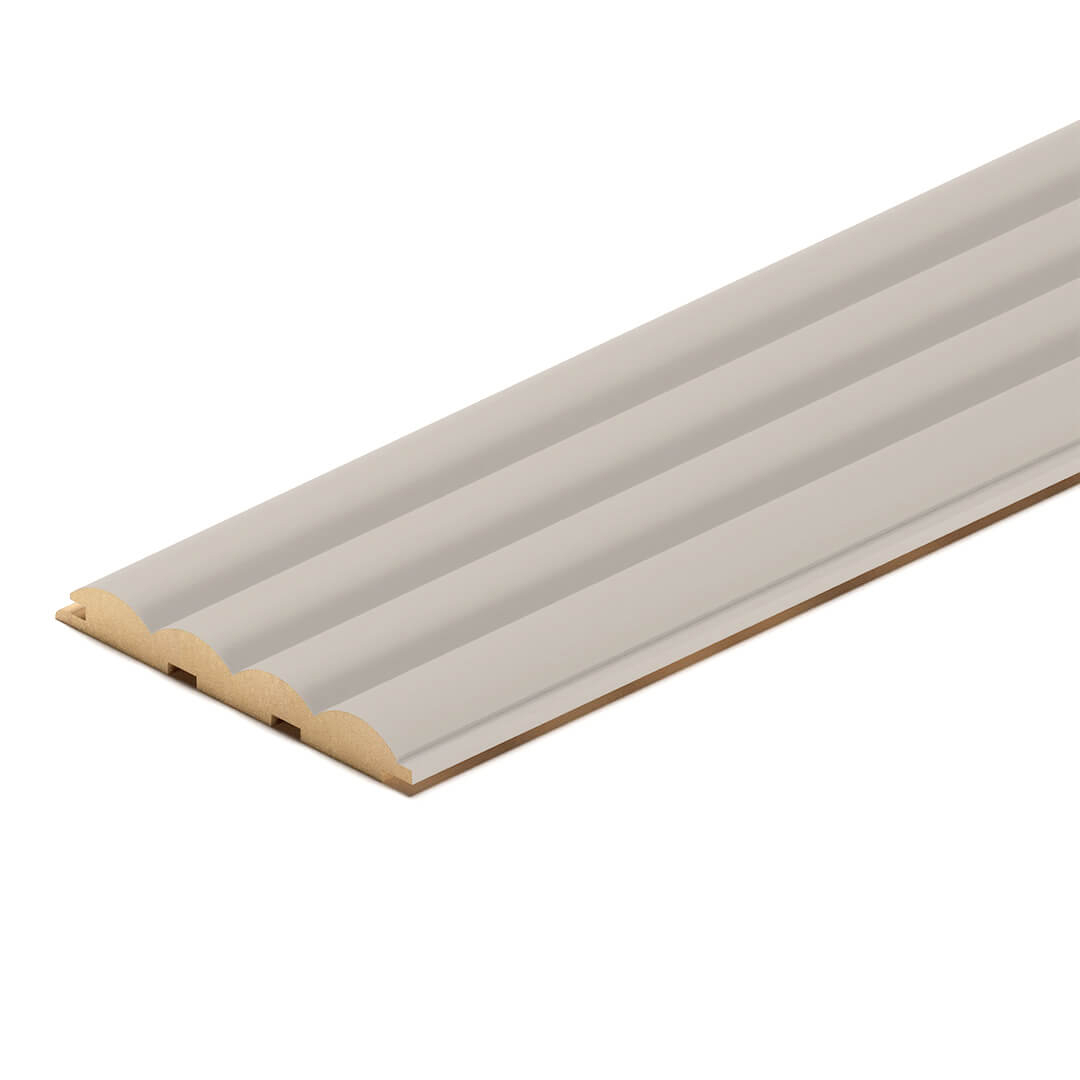 Панель Стеновая Реечная МДФ Stella Wave De Luxe Sandgrau 2700x119x16 (4шт.упак.) STSR-260