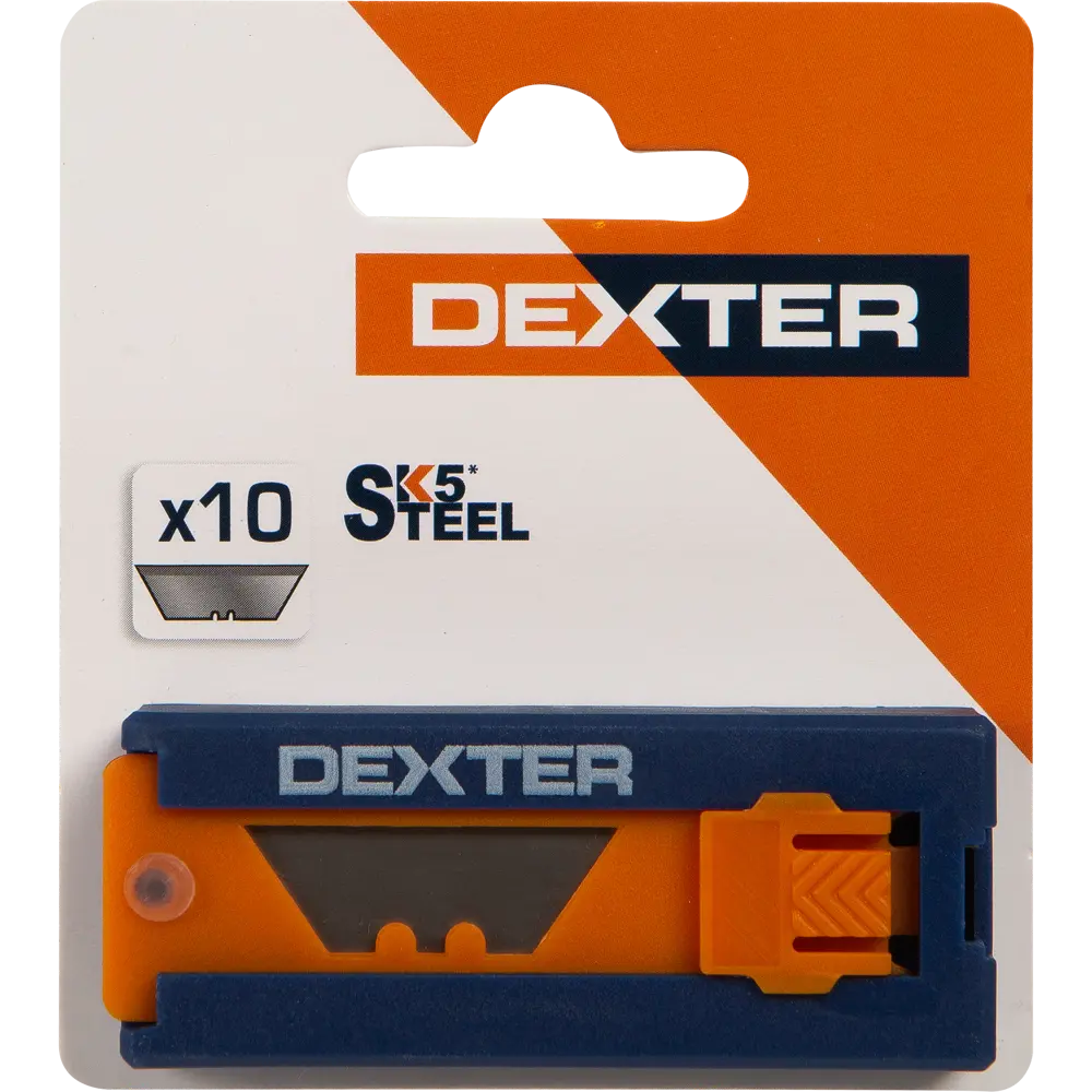 Лезвия трапециевидные Dexter 10-25 мм, 10 шт STLM-2092038 - Вид №1