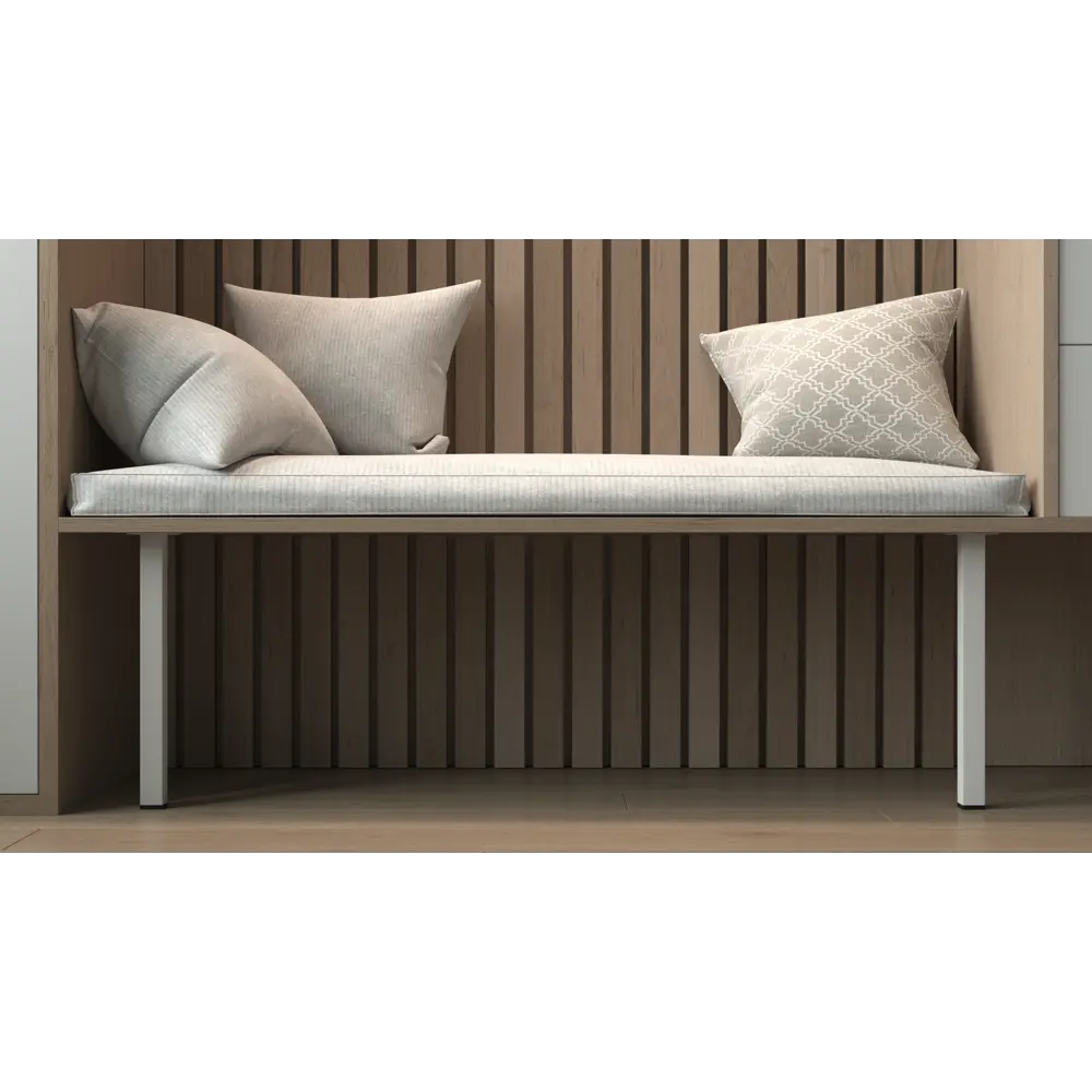 EDSON Квадратная ножка для мебели 40 см белая 82754090 STLM-0035479 - Вид №5