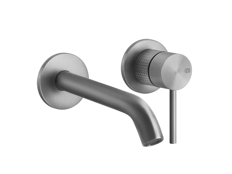 Настенный смеситель для раковины из нержавеющей стали с 2 отверстиями Gessi Messi316 ARCH-00060299 - Вид №1