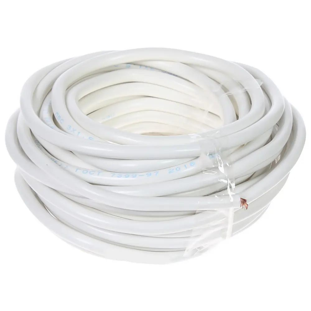 Провод Electraline ПВС 3х1.5 10 м (ГОСТ) 81930650 STLM-2103643  - Вид №1
