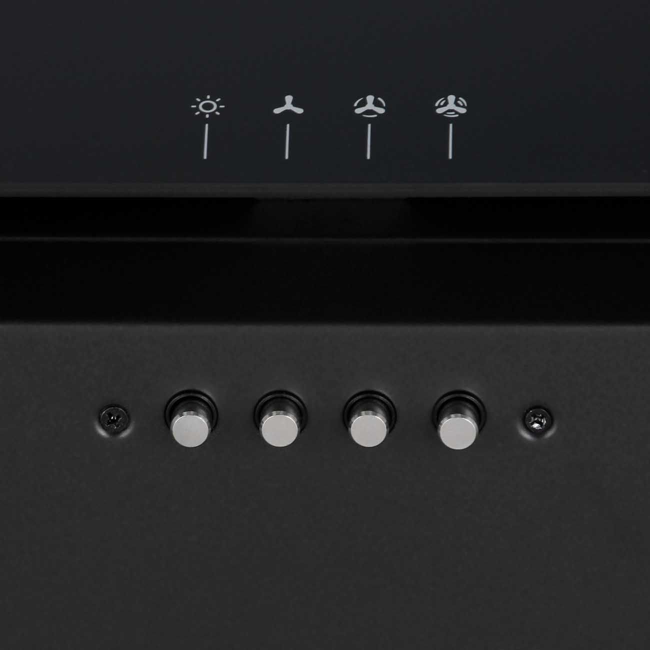 9066692 Вытяжка наклонная Turboair ARES BL/A/60 черный STDN-0079850 - Вид №1