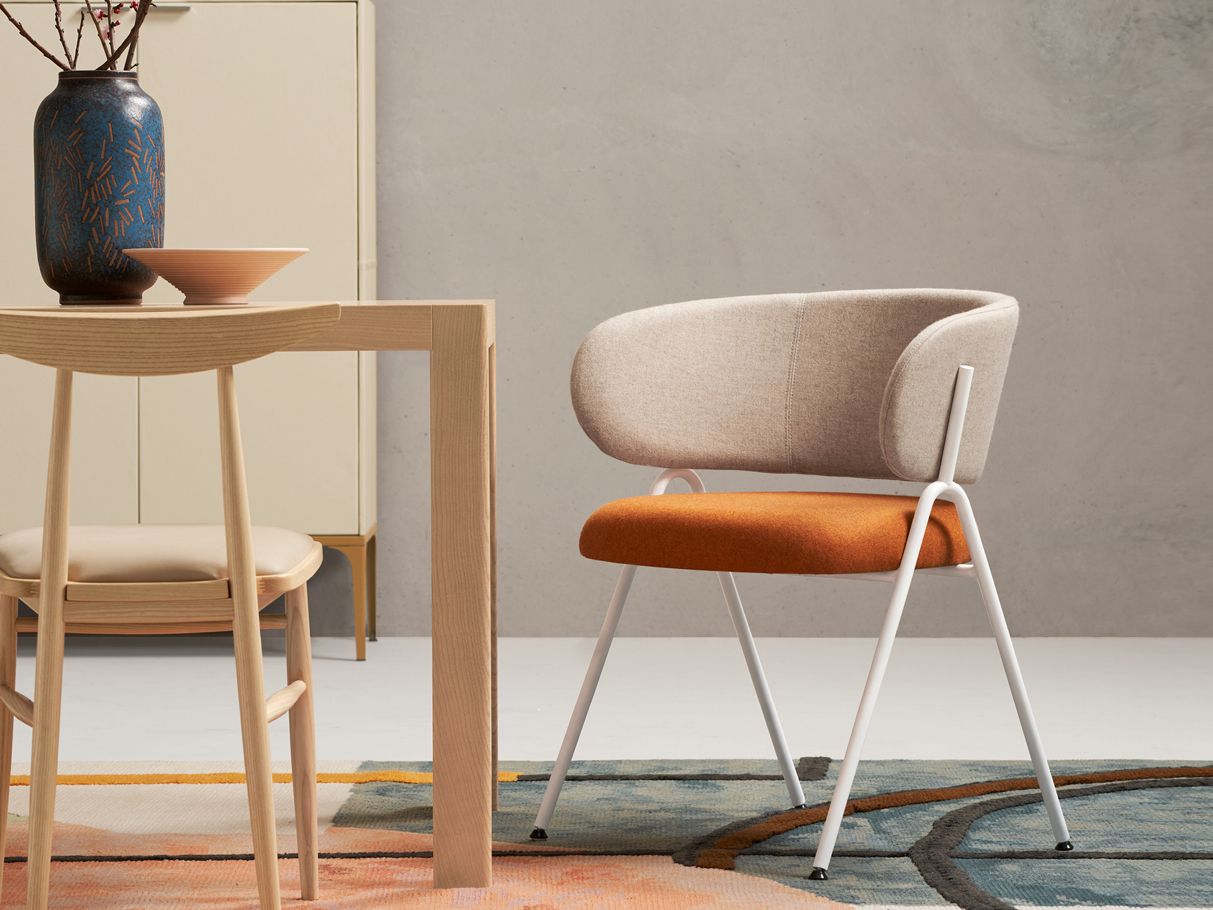 Мягкий стул с подлокотниками Quinti Sedute Keira ARCH-00105111 - Вид №6