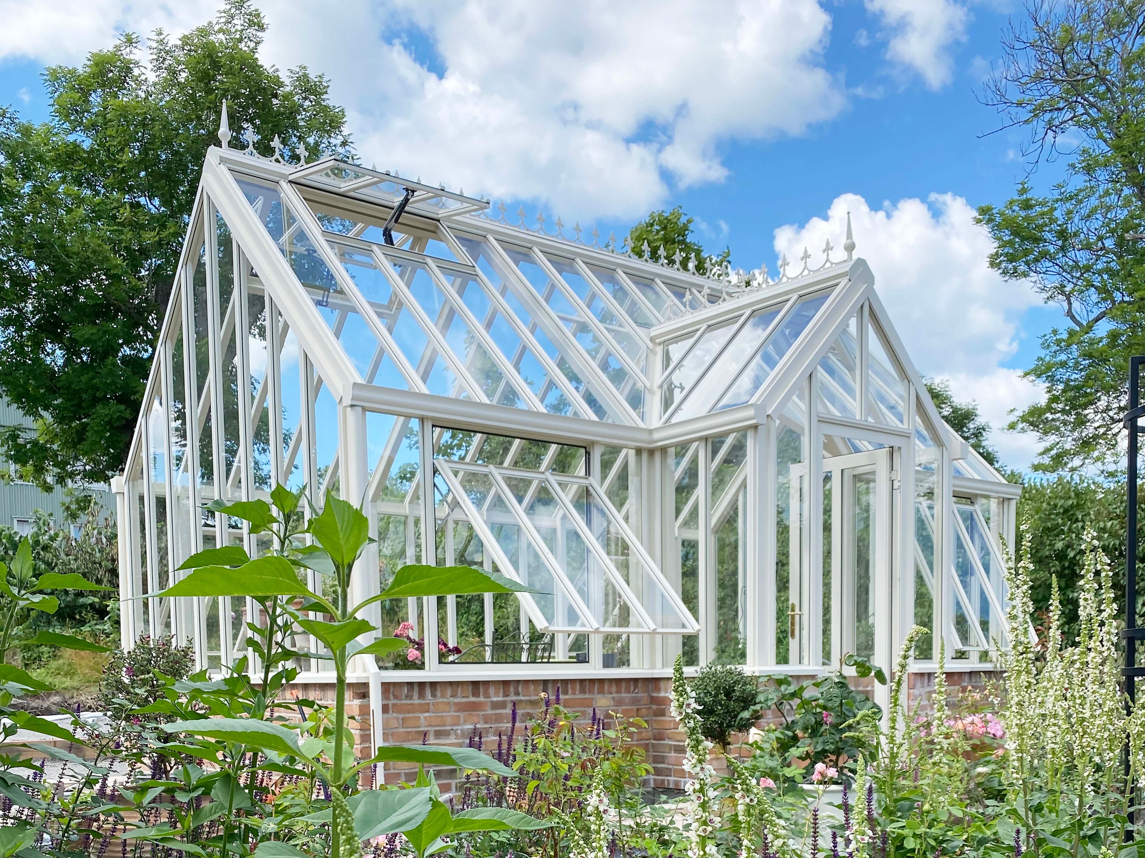 Алюминиевая Садовая теплица VANSTA розы ARCH-00053528