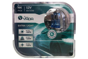 17774722 Лампа H4 12V 60/55W EXTRA LIGHT +50 % Plastic case - 2 шт 907364 Nord-Yada